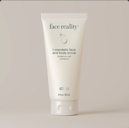 L-MANDELIC FACE AND BODY SCRUB